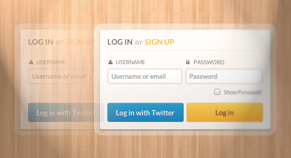 Custom Login Form