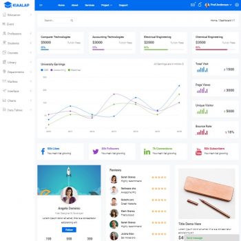 Kiaalap-education-admin-template