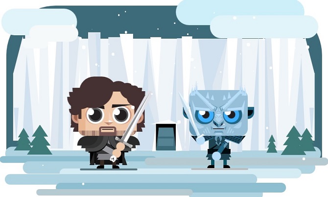 At the wall pure css