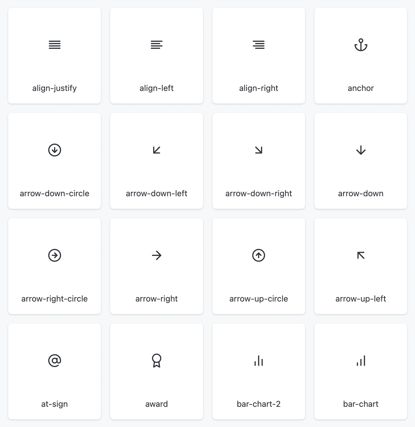 Click to enlarge image Feather - Simply beautiful opensource icons