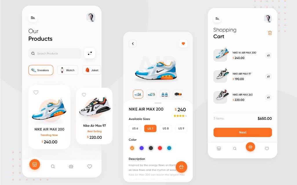 Flutter Ecommerce