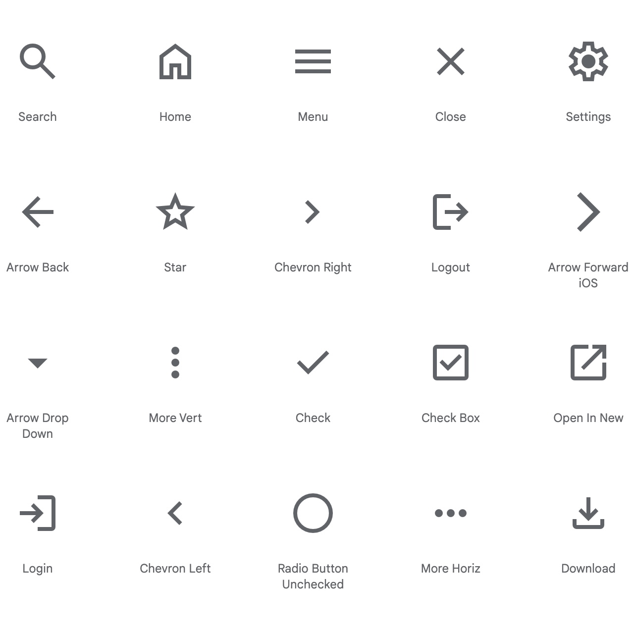 Click to enlarge image Google Material Symbols & Icons