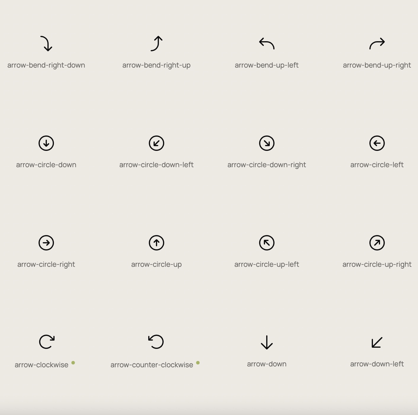Click to enlarge image Phosphor - Flexible icon family