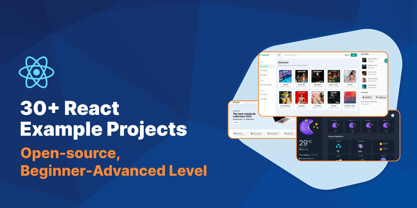 33+ React Example Projects