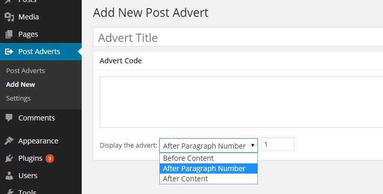 3 Simple Ways to Insert Ads Inside Post in Wordpress Site