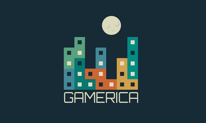 Pure CSS Gamerica Logo